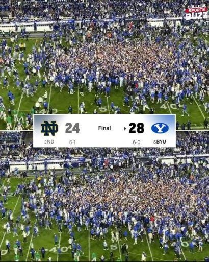 Photo for: Five of the Top Eight Fell in One Day: Walking Through College Football's Most Unhinged Saturday